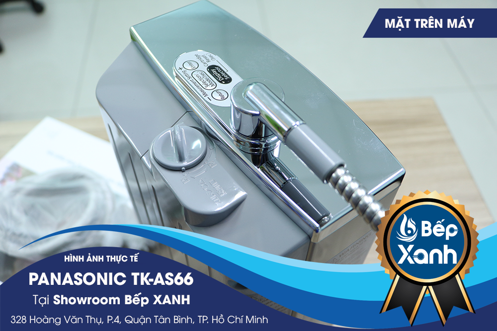 Panasonic TK-AS66 vòi nước sang trọng - Showroom Bếp XANH