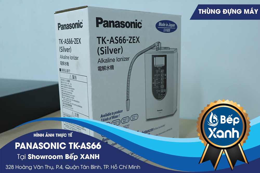 Thùng máy điện giải Panasonic TK-AS66 tại Showroom Bếp XANH