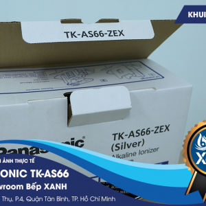 Thùng máy điện giải Panasonic TK-AS66 có ghi tên Model sản phẩm - Mua tại Showroom Bếp XANH